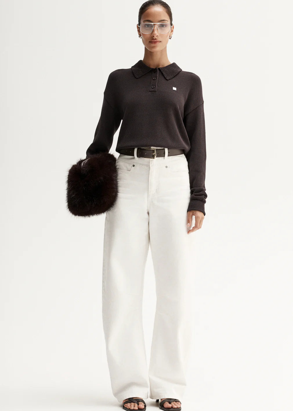 Osborne Knit Top - Chocolate