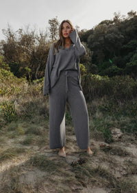 Winter Retreat Merino Cotton Pant Ash