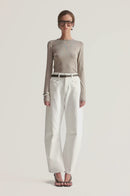 Elka Sierra Top - Almond Marle