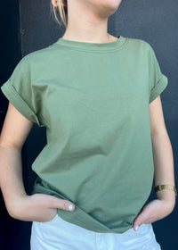 Little Lies Rhodes Tee - Green