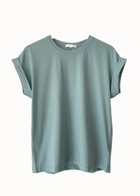 Little Lies Rhodes Tee- Seafoam