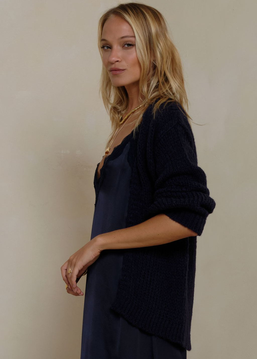 Sea Cardigan Navy