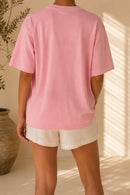 Senorita Margarita Tee - Pink