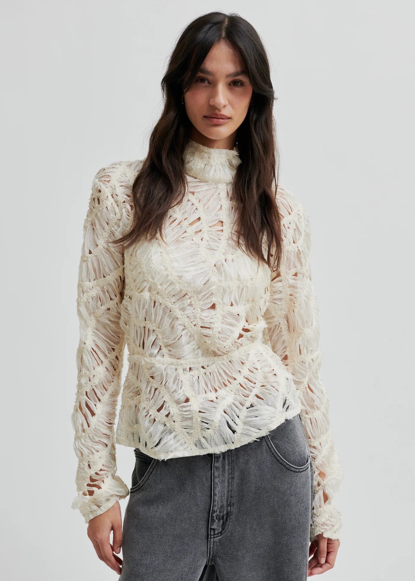 Sibelle Textured Blouse