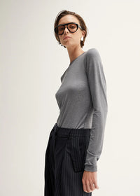 Sierra Charcoal Marle Top