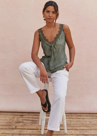 Solange Camisole - Khaki