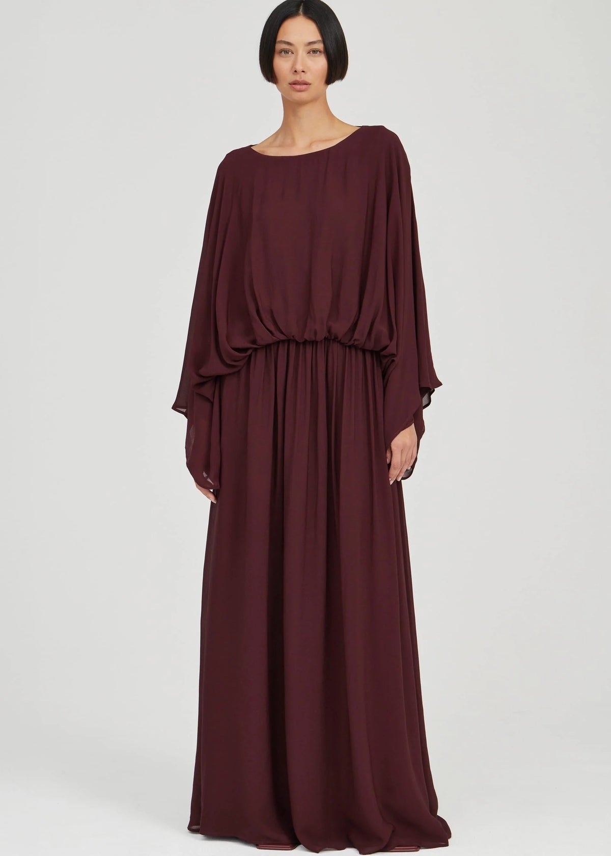 Suspension Maxi Dress - Merlot
